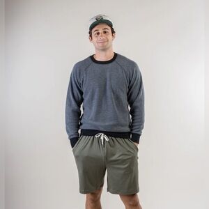 FEAT:‎ Mens BlanketBlend Move XXL Short in Dark Sage